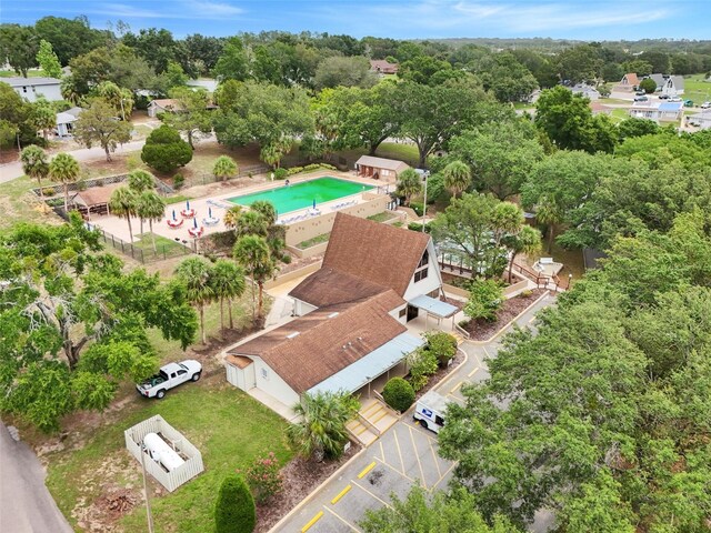 10301 US Highway 27 Unit 187, Clermont, FL 34711 - drone / aerial view of a pool