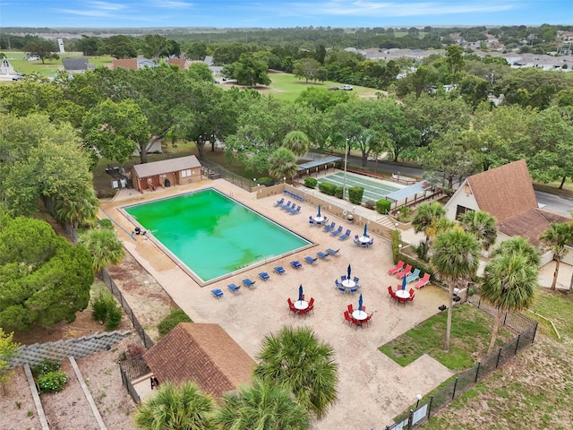 10301 US Highway 27 Unit 187, Clermont, FL 34711 - view of pool featuring view of wooded area