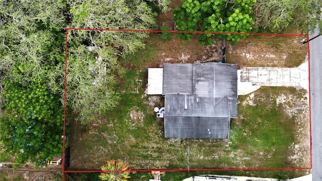 705 Poinsettia Ave, Fruitland Park, FL 34731 - view of property location featuring property parcel outlined