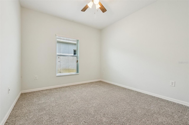 185 Hamlet Loop, Davenport, FL 33837 - carpeted empty room featuring ceiling fan and baseboards