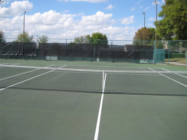 4083 Capland Ave, Clermont, FL 34711 - view of tennis court