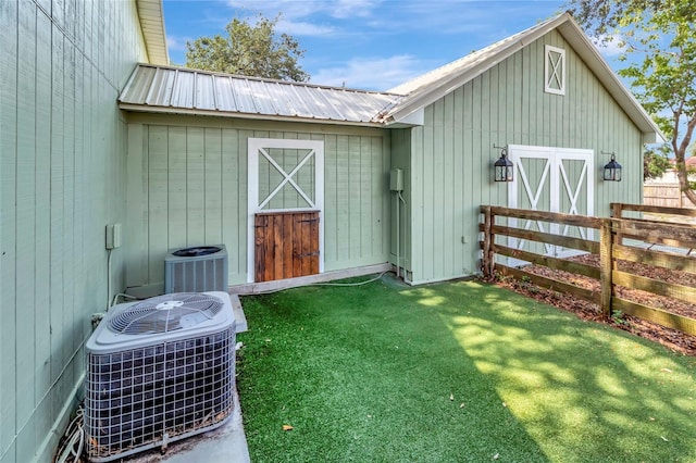 10330 Dwights Rd, Clermont, FL 34714 - view of outbuilding with central AC unit