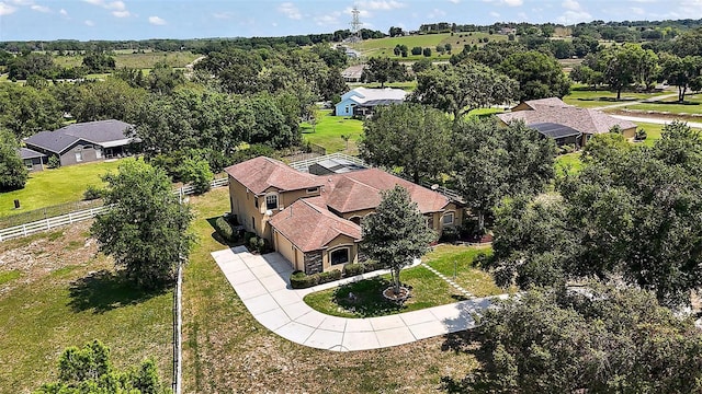 21206 Canoe Pass St, Clermont, FL 34715 - aerial perspective of suburban area