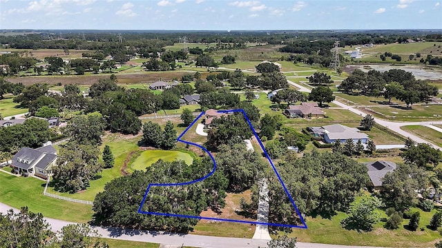 21206 Canoe Pass St, Clermont, FL 34715 - aerial overview of property's location featuring property parcel outlined