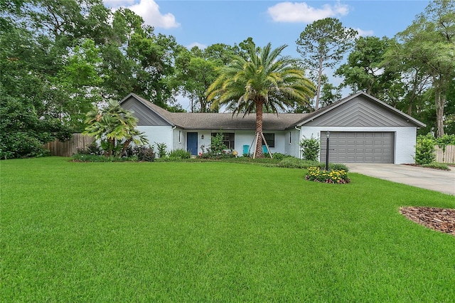 717 SE 46th Ct, Ocala, FL 34471 - ranch-style house featuring a garage and driveway
