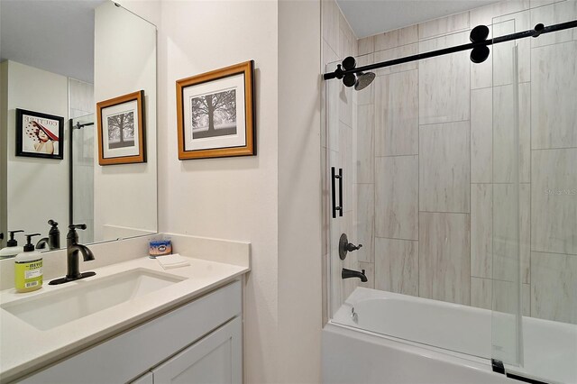 12952 Del Lago Dr, Astatula, FL 34705 - full bath featuring vanity and shower / washtub combination