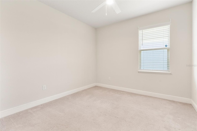 17112 Goldcrest Loop, Clermont, FL 34714 - empty room with a ceiling fan and light colored carpet