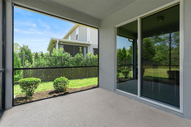 17112 Goldcrest Loop, Clermont, FL 34714 - view of unfurnished sunroom