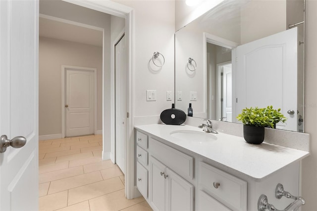 17112 Goldcrest Loop, Clermont, FL 34714 - bathroom with vanity and tile patterned flooring