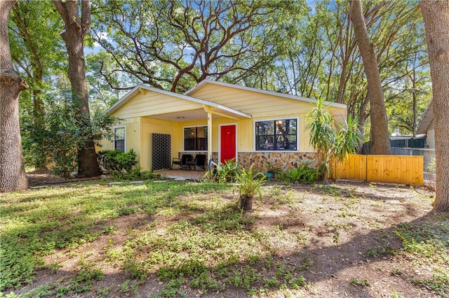 43 Almond Pass Dr, Ocala, FL 34472 - view of front facade featuring stone siding