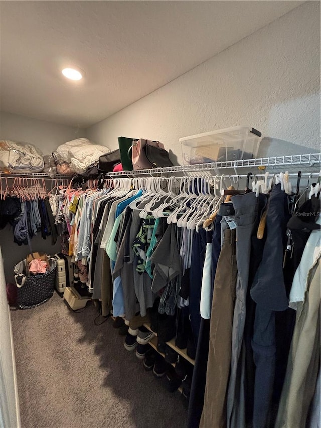 5547 SE 91st Pl, Ocala, FL 34480 - walk in closet featuring carpet floors