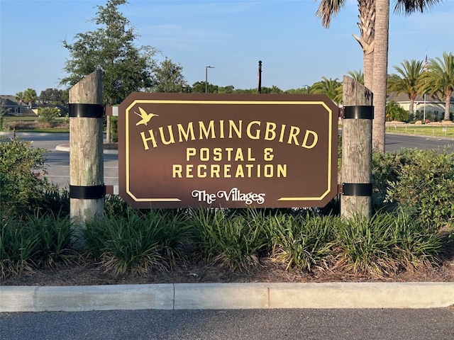3817 Miragalia Ln, The Villages, FL 32163 - view of community sign
