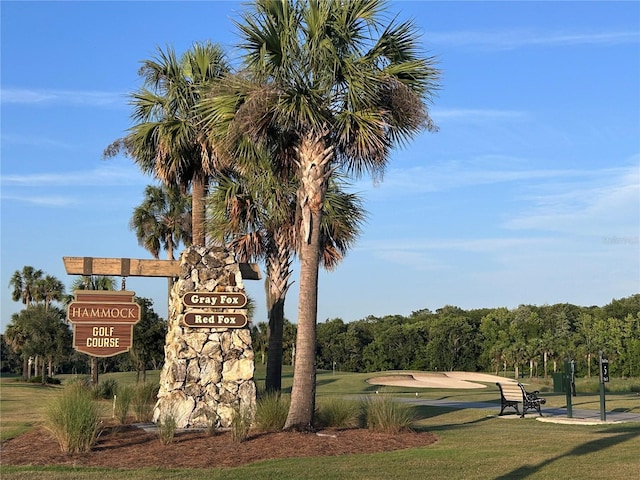 3817 Miragalia Ln, The Villages, FL 32163 - community / neighborhood sign featuring a lawn