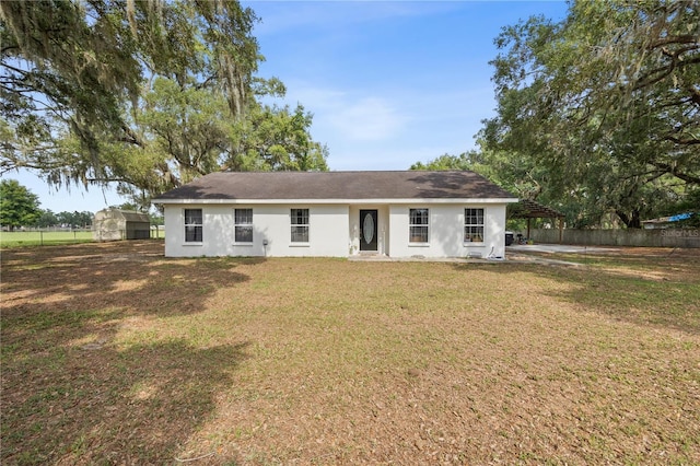 9483 Crk 747, Webster, FL 33597 - view of front of home with stucco siding and a carport