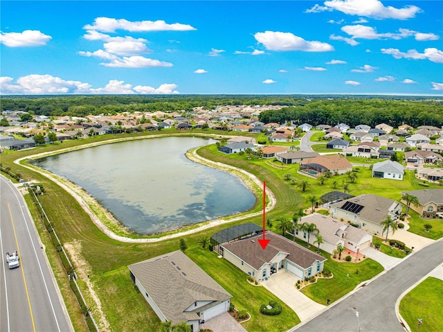 11215 SE 172nd Pl, Summerfield, FL 34491 - aerial perspective of suburban area featuring a nearby body of water