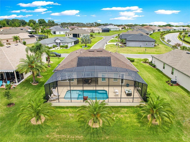 11215 SE 172nd Pl, Summerfield, FL 34491 - aerial perspective of suburban area featuring a pool area