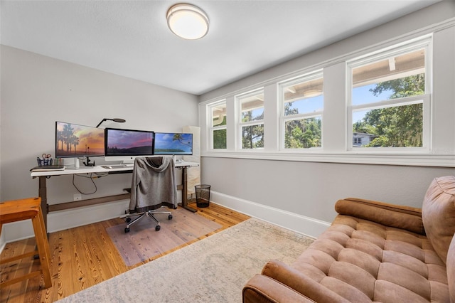 378 W Osceola St, Clermont, FL 34711 - office with wood finished floors and baseboards