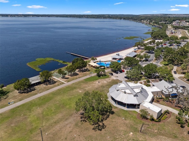 378 W Osceola St, Clermont, FL 34711 - bird's eye view of a large body of water and a pool