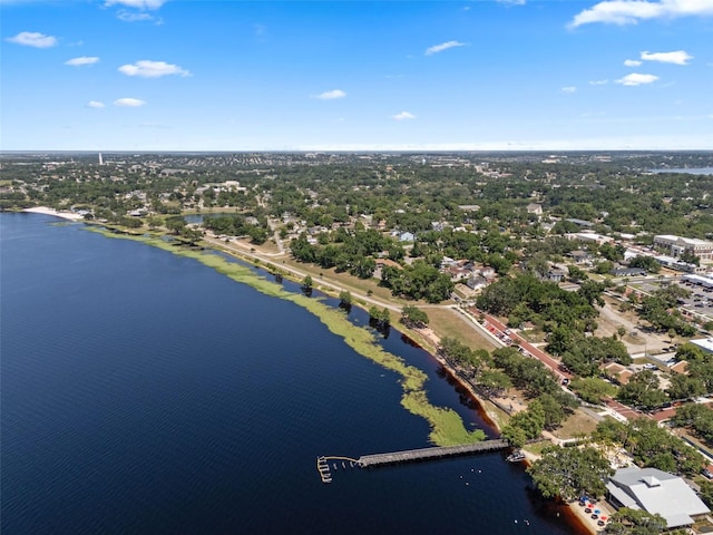378 W Osceola St, Clermont, FL 34711 - drone / aerial view of a large body of water and a tree filled landscape
