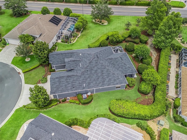 654 Poinsett Ct, The Villages, FL 32162 - view from above of property
