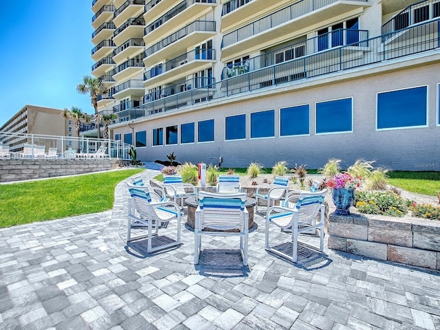 3425 S Atlantic Ave Unit 1101, Daytona Beach, FL 32118 - view of patio / terrace