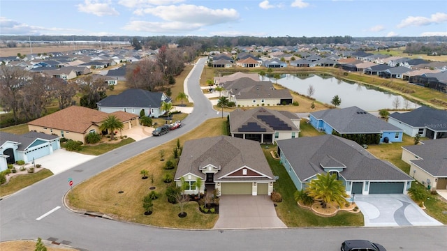 3769 Causey Ct, The Villages, FL 32163 - aerial perspective of suburban area featuring a large body of water