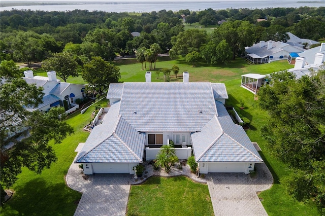 6048 Topsail Rd, Lady Lake, FL 32159 - view of subject property with a nearby body of water
