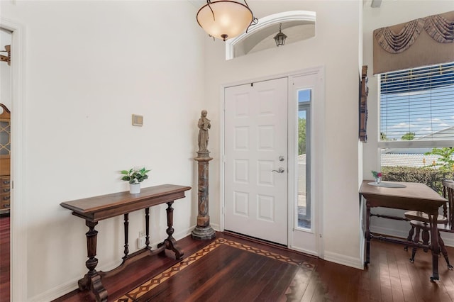 6048 Topsail Rd, Lady Lake, FL 32159 - foyer featuring hardwood / wood-style floors and plenty of natural light