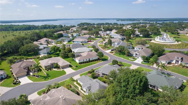 2821 Mediterranean Loop, Tavares, FL 32778 - aerial perspective of suburban area featuring a nearby body of water