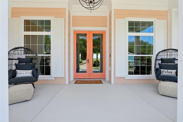 1127 Fiesta Key Cir, Lady Lake, FL 32159 - property entrance featuring french doors