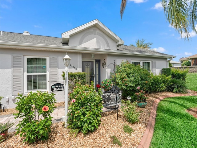 17380 SE 111th Ct, Summerfield, FL 34491 - view of front facade with stucco siding