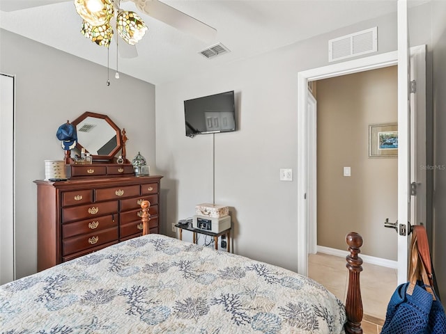 17380 SE 111th Ct, Summerfield, FL 34491 - tiled bedroom with baseboards