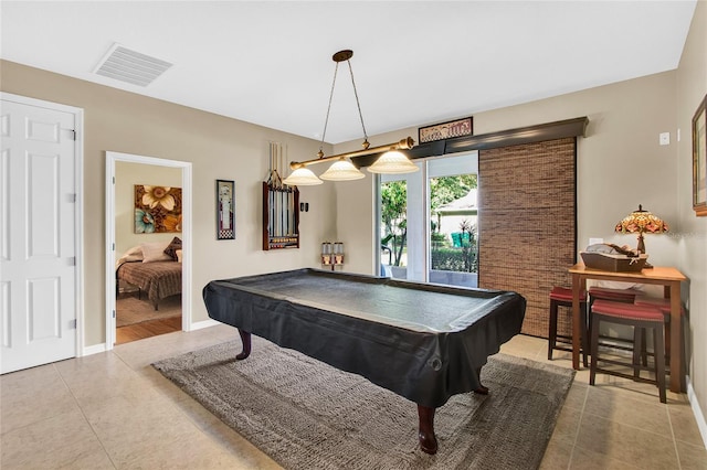 11601 Thacker Dr, Clermont, FL 34711 - game room with tile patterned flooring and pool table