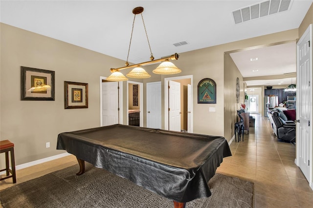 11601 Thacker Dr, Clermont, FL 34711 - playroom featuring tile patterned floors and pool table