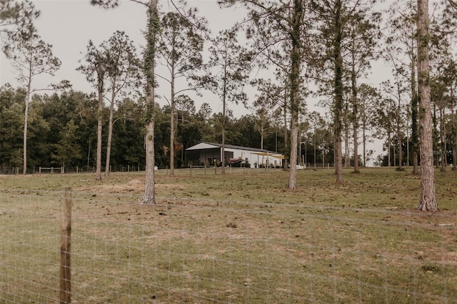 18142 Powerline Rd, Dade City, FL 33523 - view of yard featuring a forest view