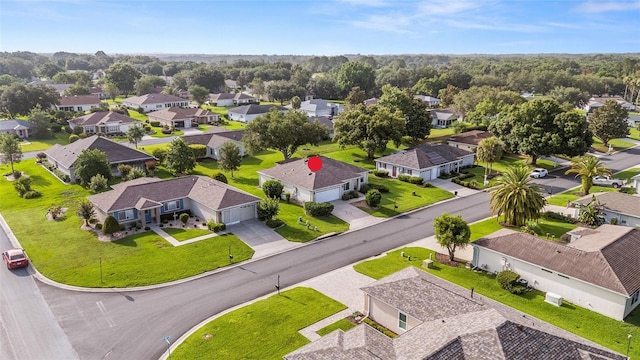 13643 SE 89th Ct, Summerfield, FL 34491 - aerial perspective of suburban area