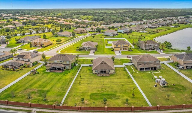 3222 San Leo Dr, Orlando, FL 32820 - aerial view of residential area with a large body of water