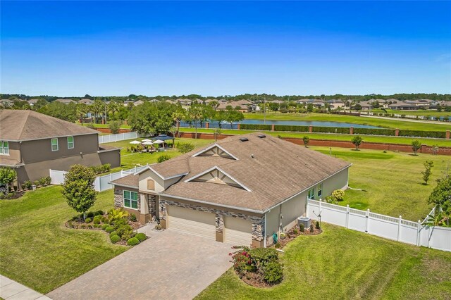 3222 San Leo Dr, Orlando, FL 32820 - aerial view of residential area featuring a nearby body of water