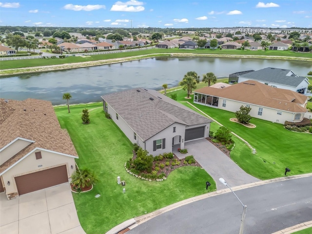 17108 SE 111th Terrace Rd, Summerfield, FL 34491 - aerial view of residential area featuring a large body of water