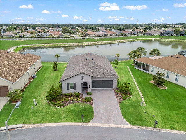 17108 SE 111th Terrace Rd, Summerfield, FL 34491 - aerial perspective of suburban area featuring a nearby body of water