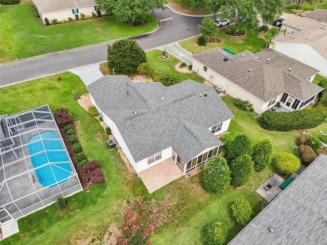 8039 SE 174th Belhaven Loop, The Villages, FL 32162 - aerial view of property and surrounding area featuring a pool