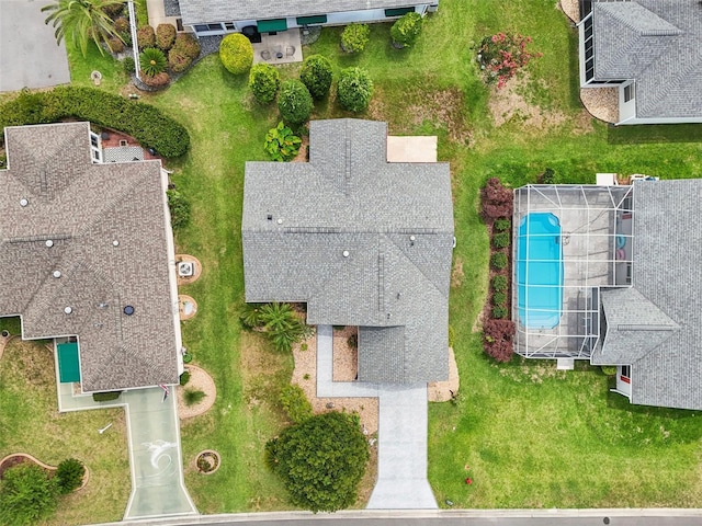 8039 SE 174th Belhaven Loop, The Villages, FL 32162 - bird's eye view of a pool area