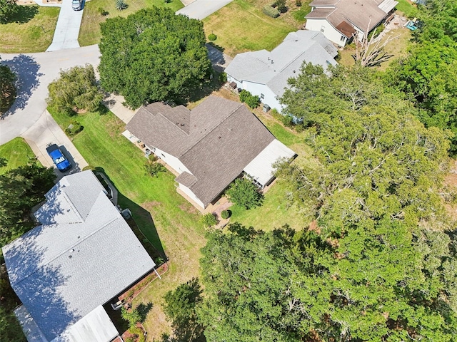 1011 Dundee Cir, Leesburg, FL 34788 - aerial perspective of suburban area