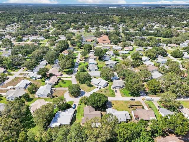 1011 Dundee Cir, Leesburg, FL 34788 - aerial view of property's location with nearby suburban area