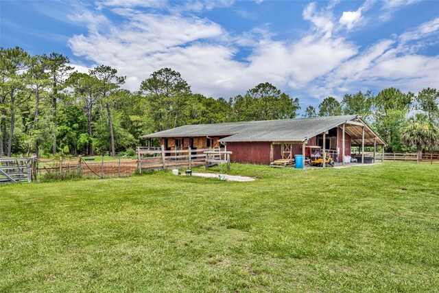 21320 Paradise Way, Eustis, FL 32736 - view of horse barn