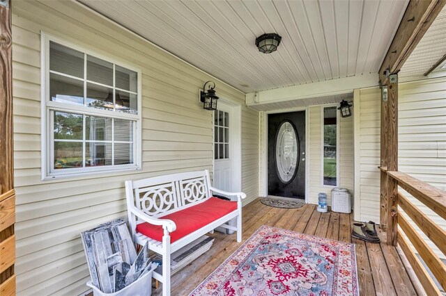21320 Paradise Way, Eustis, FL 32736 - view of exterior entry featuring covered porch