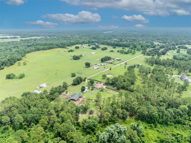 21320 Paradise Way, Eustis, FL 32736 - aerial view of property's location with rural landscape and a heavily wooded area