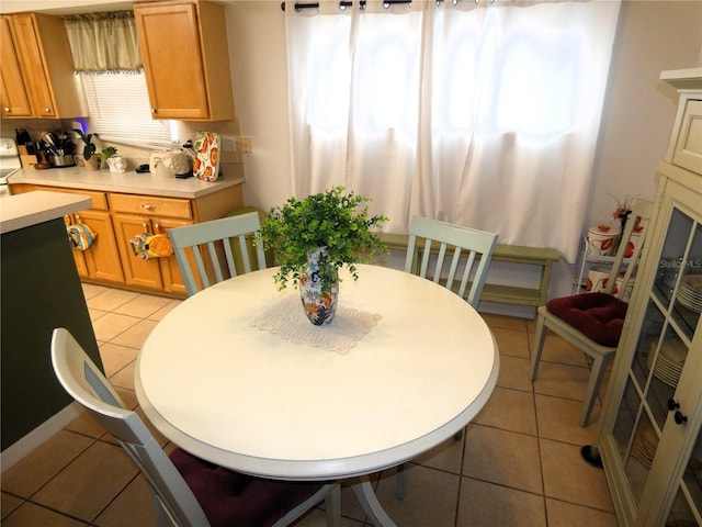 751 Old Oaks Ln, Leesburg, FL 34748 - dining area with light tile patterned floors