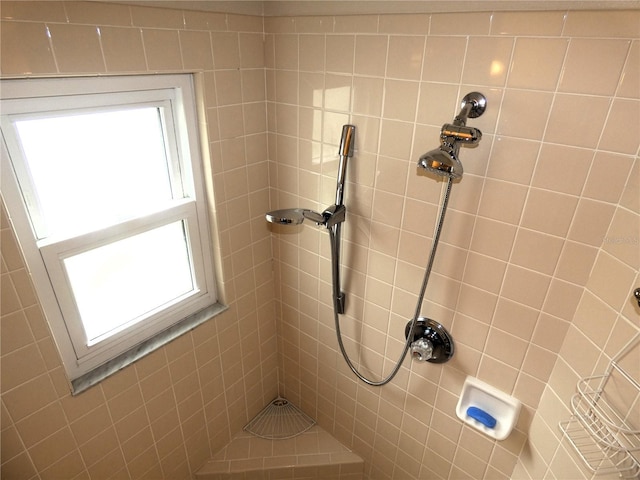 751 Old Oaks Ln, Leesburg, FL 34748 - bathroom featuring tiled shower