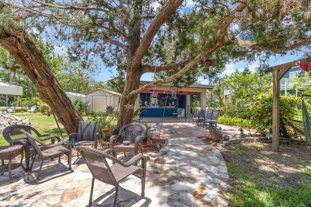 2542 N Regatta Pt, Crystal River, FL 34429 - view of patio / terrace